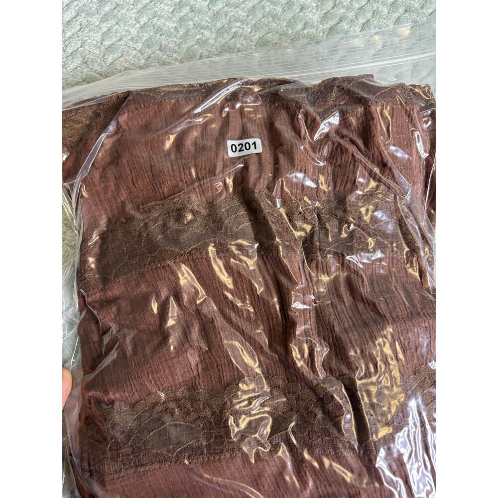 Mary-Kate & Ashley Brown Boho Maxi Skirt — Size 8 - Picture 6 of 6